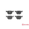 Set di 4 pastiglie freno BREMBO P 06 016