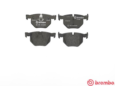 Set di 4 pastiglie freno BREMBO P 06 033