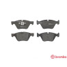 Set di 4 pastiglie freno BREMBO P 06 040