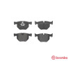 Set di 4 pastiglie freno BREMBO P 06 056