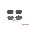 Set di 4 pastiglie freno BREMBO P 06 061