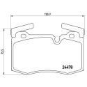 Set di 4 pastiglie freno BREMBO P 06 068
