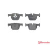 Set di 4 pastiglie freno BREMBO P 06 072