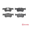 Set di 4 pastiglie freno BREMBO P 06 078