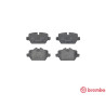 Set di 4 pastiglie freno BREMBO P 06 080