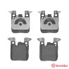 Set di 4 pastiglie freno BREMBO P 06 087