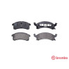 Set di 4 pastiglie freno BREMBO P 07 004