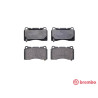 Set di 4 pastiglie freno BREMBO P 09 004