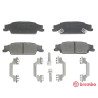 Set di 4 pastiglie freno BREMBO P 09 007