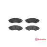 Set di 4 pastiglie freno BREMBO P 10 006