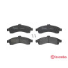 Set di 4 pastiglie freno BREMBO P 10 009