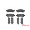 Set di 4 pastiglie freno BREMBO P 10 010
