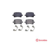 Set di 4 pastiglie freno BREMBO P 10 014