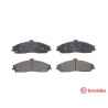 Set di 4 pastiglie freno BREMBO P 10 052