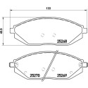 Set di 4 pastiglie freno BREMBO P 10 054