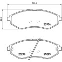 Set di 4 pastiglie freno BREMBO P 10 057