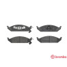 Set di 4 pastiglie freno BREMBO P 11 011