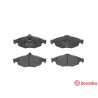 Set di 4 pastiglie freno BREMBO P 11 016