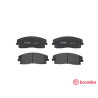 Set di 4 pastiglie freno BREMBO P 11 019