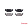 Set di 4 pastiglie freno BREMBO P 11 020
