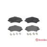 Set di 4 pastiglie freno BREMBO P 11 025