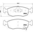 Set di 4 pastiglie freno BREMBO P 11 031