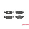 Set di 4 pastiglie freno BREMBO P 11 031