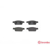 Set di 4 pastiglie freno BREMBO P 15 001