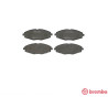 Set di 4 pastiglie freno BREMBO P 15 006
