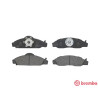 Set di 4 pastiglie freno BREMBO P 15 008