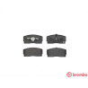 Set di 4 pastiglie freno BREMBO P 16 005