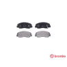 Set di 4 pastiglie freno BREMBO P 16 012