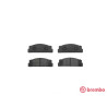 Set di 4 pastiglie freno BREMBO P 23 003