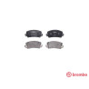 Set di 4 pastiglie freno BREMBO P 23 008