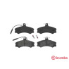 Set di 4 pastiglie freno BREMBO P 23 022