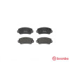 Set di 4 pastiglie freno BREMBO P 23 029