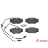 Set di 4 pastiglie freno BREMBO P 23 041
