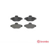 Set di 4 pastiglie freno BREMBO P 23 054