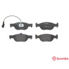 Set di 4 pastiglie freno BREMBO P 23 057