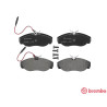 Set di 4 pastiglie freno BREMBO P 23 068