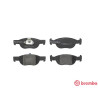 Set di 4 pastiglie freno BREMBO P 23 073
