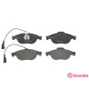 Set di 4 pastiglie freno BREMBO P 23 075