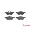 Set di 4 pastiglie freno BREMBO P 23 079