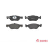 Set di 4 pastiglie freno BREMBO P 23 081