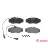 Set di 4 pastiglie freno BREMBO P 23 083