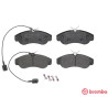 Set di 4 pastiglie freno BREMBO P 23 084