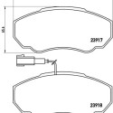 Set di 4 pastiglie freno BREMBO P 23 091