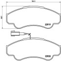 Set di 4 pastiglie freno BREMBO P 23 092
