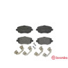 Set di 4 pastiglie freno BREMBO P 23 094