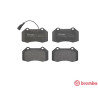 Set di 4 pastiglie freno BREMBO P 23 117